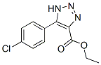 5-(4-Chlorophenyl)-1H-1,2,3-triazole-4-carboxylic acid ethyl ester CAS#: 51719-74-5