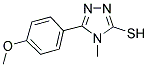 5-(4-METHOXYPHENYL)-4-METHYL-4H-1,2,4-TRIAZOLE-3-THIOL CAS#: 57295-83-7
