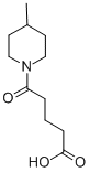 5-(4-METHYL-PIPERIDIN-1-YL)-5-OXO-PENTANOIC ACID CAS#: 436087-10-4