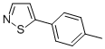 5-(4-METHYLPHENYL) ISOTHIAZOLE CAS#: 49602-75-7