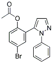 5-(5-BROMO-2-HYDROXYPHENYL)-1-PHENYLPYRAZOLE ACETATE CAS#: 480438-37-7
