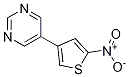 5-(5-nitro-thiophen-3-yl)-pyriMidine CAS#: 58759-04-9