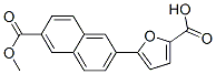 5-(6-(Methoxycarbonyl)naphthalen-2-yl)-furan-2-carboxylic acid CAS#: 488816-68-8