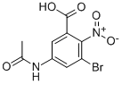 5-(ACETYLAMINO)-3-BROMO-2-NITRO-BENZOIC ACID CAS#: 54002-32-3