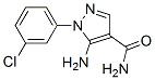 5-AMINO-1-(3-CHLOROPHENYL)-1H-PYRAZOLE-4-CARBOXAMIDE CAS#: 50427-78-6