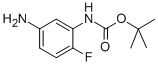 (5-AMINO-2-FLUORO-PHENYL)-CARBAMIC ACID TERT-BUTYL ESTER CAS#: 535170-18-4