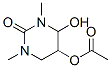 5-(Acetyloxy)-3,4,5,6-tetrahydro-4-hydroxy-1,3-dimethyl-2(1H)-pyrimidinone CAS#: 54932-86-4