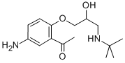 5-Amino-2-(3-(tert-butylamino)-2-hydroxypropoxy)acetophenone CAS#: 56980-94-0