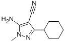 5-Amino-3-cyclohexyl-1-methyl-1H-pyrazole-4-carbonitrile CAS#: 553672-05-2