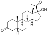 5-BETA-DIHYDRO-17-HYDROXYPROGESTERONE CAS#: 570-58-1