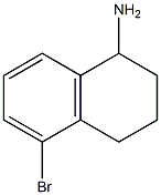 5-BROMO-1,2,3,4-TETRAHYDRONAPHTHALEN-1-AMINE CAS#: 405142-63-4
