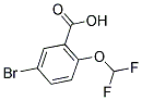 5-BROMO-2-DIFLUOROMETHOXY-BENZOIC ACID CAS#: 438221-79-5