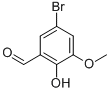 5-BROMO-2-HYDROXY-3-METHOXYBENZALDEHYDE CAS#: 5034-74-2