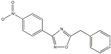 5-Benzyl-3-(4-nitrophenyl)-1,2,4-oxadiazole CAS#: 431908-57-5
