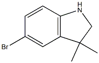 5-BroMo-3,3-diMethylindoline CAS#: 53388-86-6