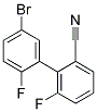 5'-Bromo-2',6-difluorobiphenyl-2-carbonitrile CAS#: 425379-21-1