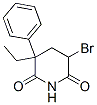 5-Bromo-3-ethyl-3-phenyl-2,6-piperidinedione CAS#: 56037-73-1