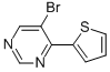 5-Bromo-4-(thiophen-2-yl)pyrimidine CAS#: 5162-74-3