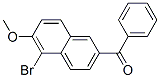 (5-Bromo-6-methoxy-2-naphthalenyl)phenylmethanone CAS#: 55299-27-9