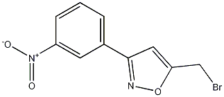 5-Bromomethyl-3-(3-nitrophenyl)-isoxazole CAS#: 5301-03-1