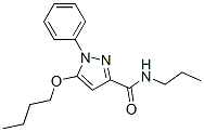 5-Butoxy-1-phenyl-N-propyl-1H-pyrazole-3-carboxamide CAS#: 55228-43-8