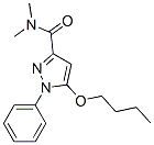 5-Butoxy-N,N-dimethyl-1-phenyl-1H-pyrazole-3-carboxamide CAS#: 55228-17-6