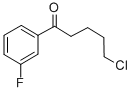5-CHLORO-1-(3-FLUOROPHENYL)-1-OXOPENTANE CAS#: 487058-73-1