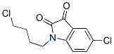 5-CHLORO-1-(4-CHLORO-BUTYL)-1H-INDOLE-2,3-DIONE CAS#: 416899-87-1
