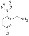(5-CHLORO-2-(1H-1,2,4-TRIAZOL-1-YL)PHENYL)METHANAMINE CAS#: 404922-72-1