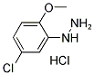 (5-CHLORO-2-METHOXY-PHENYL)-HYDRAZINE HYDROCHLORIDE CAS#: 5446-16-2