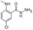 5-CHLORO-2-(METHYLAMINO)BENZENE-1-CARBOHYDRAZIDE CAS#: 59908-49-5