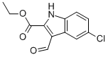 5-CHLORO-3-FORMYL-1H-INDOLE-2-CARBOXYLIC ACID ETHYL ESTER CAS#: 43142-76-3