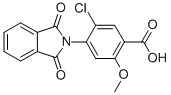 5-CHLORO-4-(1,3-DIOXO-1,3-DIHYDRO-ISOINDOL-2-YL)-2-METHOXY-BENZOIC ACID CAS#: 52245-01-9