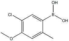 (5-CHLORO-4-METHOXY-2-METHYLPHENYL)BORONIC ACID CAS#: 511295-09-3
