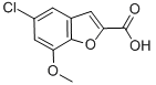 5-CHLORO-7-METHOXY-BENZOFURAN-2-CARBOXYLIC ACID CAS#: 460044-74-0