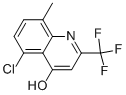 5-CHLORO-8-METHYL-2-(TRIFLUOROMETHYL)QUINOLIN-4-OL CAS#: 59108-09-7