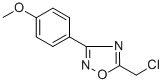 5-(CHLOROMETHYL)-3-(4-METHOXYPHENYL)-1,2,4-OXADIAZOLE CAS#: 57238-76-3
