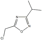 5-(CHLOROMETHYL)-3-ISOPROPYL-1,2,4-OXADIAZOLE CAS#: 54042-97-6