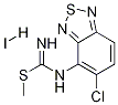 (5-Chloro-2,1,3-benzothiadiazol-4-yl)-carbaMiMidothioic Acid Methyl Ester Monohydriodide CAS#: 51323-03-6