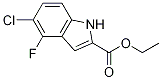 5-Chloro-4-fluoro-1H-indole-2-carboxylic acid ethyl ester CAS#: 473257-61-3