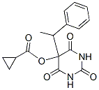 5-(Cyclopropylcarbonyloxy)-5-(1-phenylethyl)-2,4,6(1H,3H,5H)-pyrimidinetrione CAS#: 53761-10-7