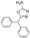 5-(Diphenylmethyl)-1,3,4-oxadiazol-2-amine CAS#: 5711-75-1