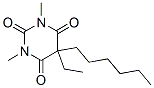 5-Ethyl-5-hexyl-1,3-dimethyl-2,4,6(1H,3H,5H)-pyrimidinetrione CAS#: 55000-37-8