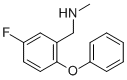 (5-FLUORO-2-PHENOXY-BENZYL)-METHYL-AMINE CAS#: 476310-75-5