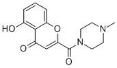 5-HYDROXY-2-(4-METHYL-PIPERAZINE-1-CARBONYL)-CHROMEN-4-ONE CAS#: 546093-05-4