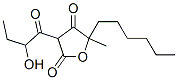 5-Hexyl-3-(2-hydroxy-1-oxobutyl)-5-methyl-2,4(3H,5H)-furandione CAS#: 55255-65-7