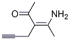 5-Hexyn-2-one, 3-(1-aminoethylidene)- (9CI) CAS#: 498553-39-2