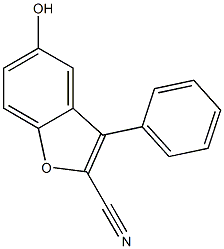 5-Hydroxy-3-phenylbenzofuran-2-carbonitrile CAS#: 53020-55-6