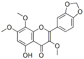 5-Hydroxy-3,7,8-trimethoxy-3',4'-methylenedioxyflavone CAS#: 54087-33-1