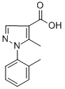 5-METHYL-1-(2-METHYLPHENYL)-1H-PYRAZOLE-4-CARBOXYLIC ACID CAS#: 423768-56-3